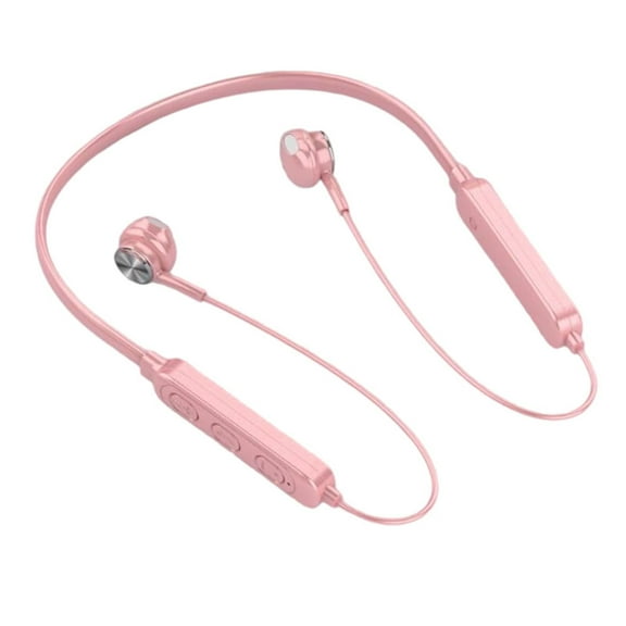 Bluetooth 5.1 Neckband Headphones, Wireless Sports Earphones with Noise Cancelling, 15-Hour Battery Neck Mounted Headset for Exercise