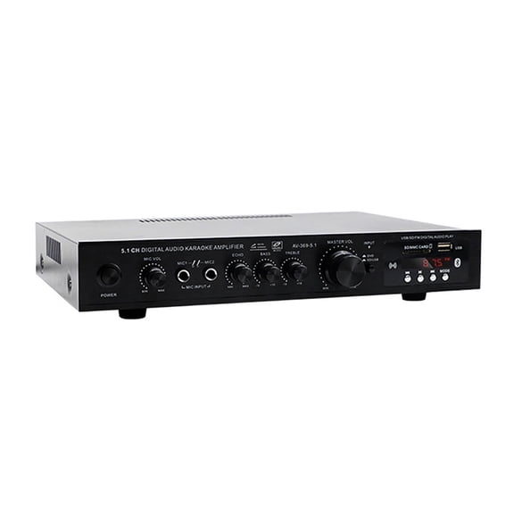 Bluetooth 5.1 Sound Speaker Amplifiers Receiver 6 Channel Home Theater Stereo System Components