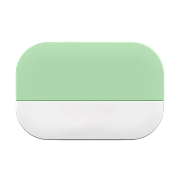 Bluetooth 5.2 Bone Conduction Sleep Pillow Speakers, Wireless Bed Sleep Aid Headphones Portable Audio Speakers for Home Bedroom Sleep Travel,20H Battery 3D Stereo Memory Card Support,Green,2.3x3.5"