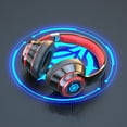 thumbnail image 1 of Bluetooth 5.2 Over Ear Esports Gaming Headset, Low Latency HiFi Sound Foldable Headphones with Mic, 20H Long Battery Life Wired Wireless Dual Mode for PC Phone Game Music, 1 of 7