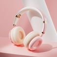 thumbnail image 1 of Bluetooth 5.2 Over-The-Ear Wireless Bluetooth Headphones, Non-Destructive Sound Quality Macaron Color Foldable Plug-in Card For Calls, Audio Cable For Children Adult Gifts, 1 of 8