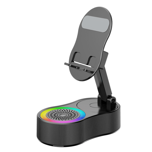Bluetooth 5.2 Soundbar Computer Speaker with RGB Light, Wired/Wireless Desktop Speaker