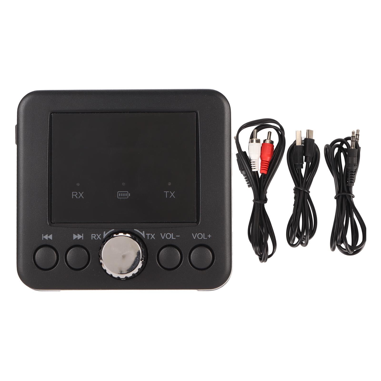 Bluetooth 5.2 Transmitter Receiver Professional Plug and Play 2 in 1 Wireless Sound Adapter for