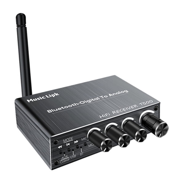 HOT Receiver Transmitter AUX 3.5mm Optical Coaxial Wireless Music Audio Bluetooth 5.3 Adapter Digital to Analog Converter