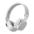 thumbnail image 1 of Bluetooth 5.3 Over Ear Headphones, Foldable Wireless Headset, Wired Stereo Earphones, Soft Protein Earmuffs Lightweight Headphones, Long Playtime for Cell Phone PC Tablet TV, 1 of 7