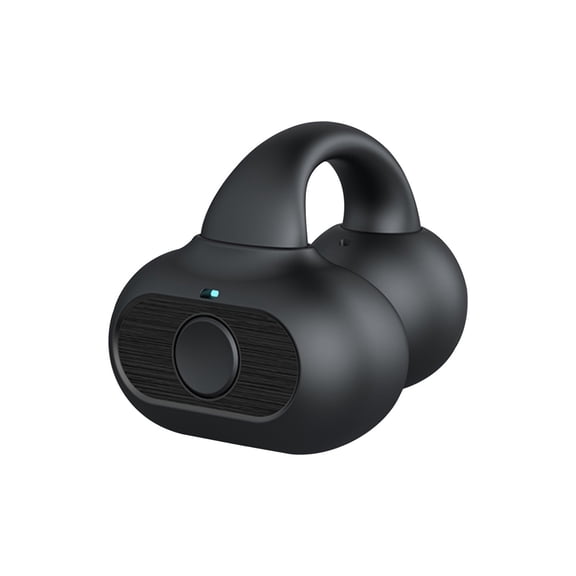 Bluetooth 5.3 Earring Wireless Headphones Open Ear Earbuds,Air Conduction Bluetooth Headset,Ultra Long Battery Life 20H Playtime,Secure Ear Clip Design,Comfortable Wear for Sports Running