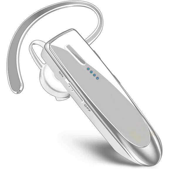 Bluetooth 5.3 Headset Compatible with Dell 5000 Series Wireless Earpiece, IPX5 Waterproof, Dual Microphones, Noise Reduction, 60 Days Standby + 22Hrs HD Talk Time!
