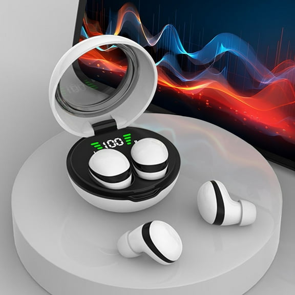 Bluetooth 5.3 In-Ear Earphones, Directional Sound, Intelligent Noise Reduction, 24H Playtime, 360° Sound Effect, Compact Design, IPX Waterproof, for Daily Use