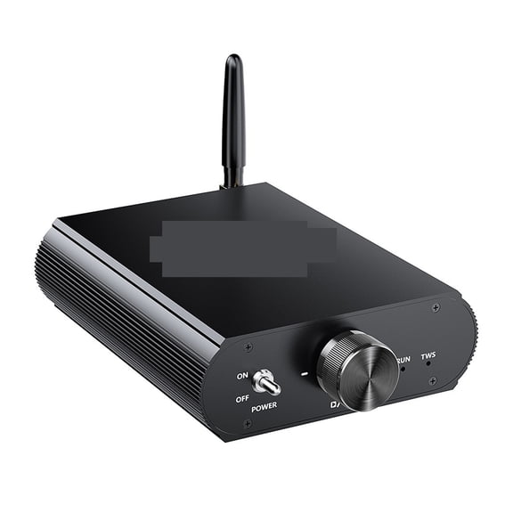 Bluetooth 5.3 Mono Amp APP Control, 12-24V Boost Mini Amplifier for Outdoor/PC/Subwoofer ,Bass & Treble Control