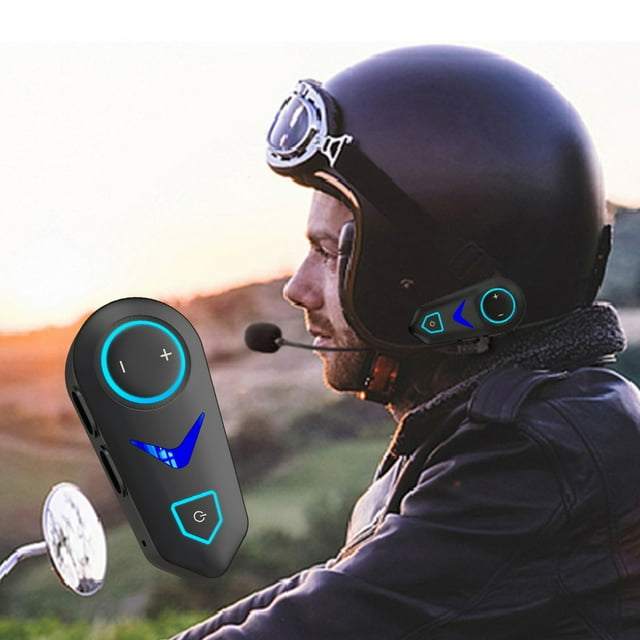 Bluetooth 5.3 Motorbike Helmet Bluetooth Headset Ultralong Standby Heavy Bass Ultrathin Helmet
