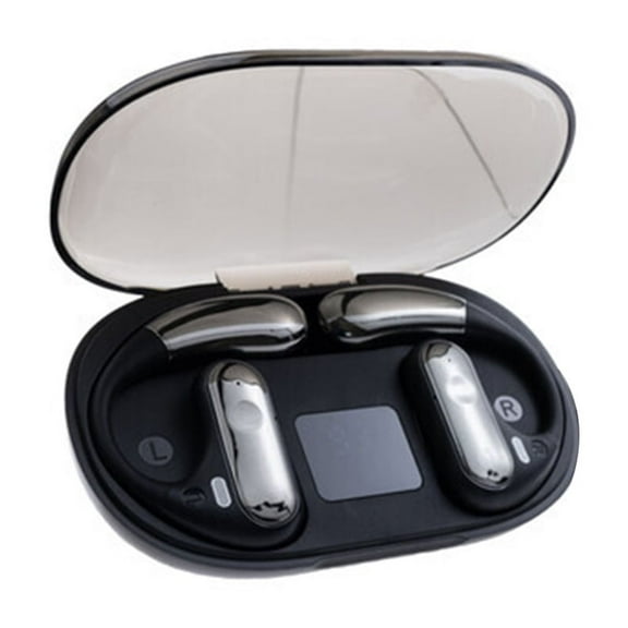 Bluetooth 5.3 Over-Ear Sport Headset, Wireless Earbuds with 13mm Dual-Layer Drivers, Deep Bass, Noise-Canceling Mic, One-Button Control, Hi-Fi Sound for Workouts and Calls