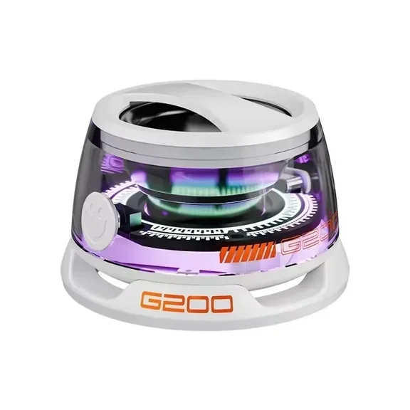 Bluetooth 5.3 Portable Speaker G200 RGB Lighting Magnetic Speaker BT5.3 Mini Sound Box 7 Hours Playback Phone Holder Speaker