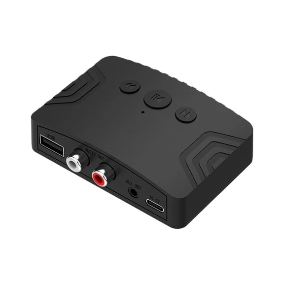 Bluetooth 5.3 Receiver 3.5mm RCA USB U-Disk Stereo Music Wireless Adapter For PC TV Car Kit Speaker Amplifier