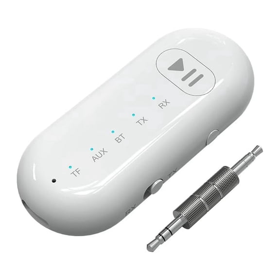 Bluetooth 5.3 Receiver for Car, Bluetooth Transmitter Receiver with LED Display, Audio Receiver for PC Old Speaker/Phone