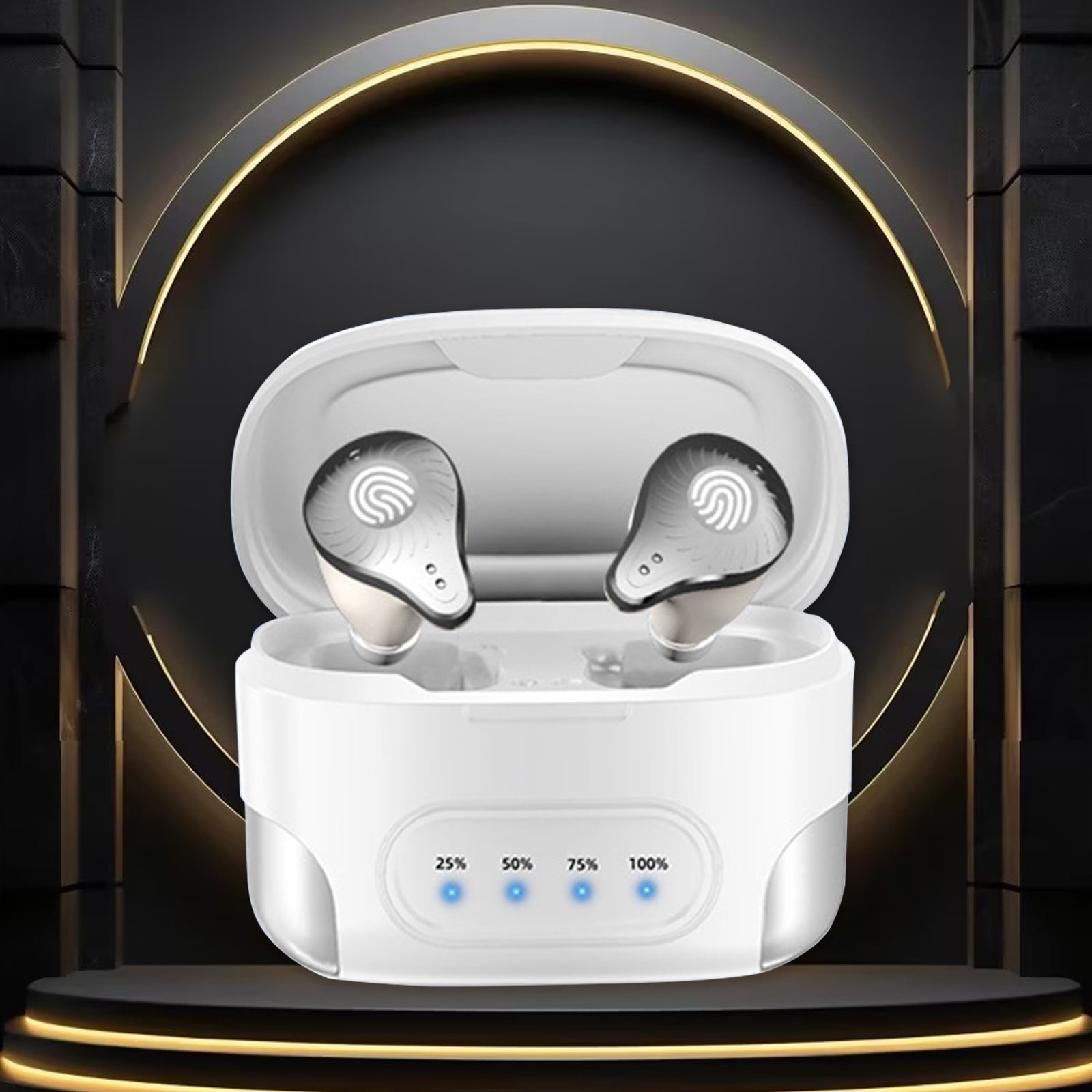 Wireless In-ear Bluetooth Headphones Noise-cancelling Ultra-long Battery Life