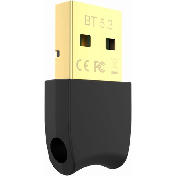 Bluetooth 5.3 Usb Adapter For Desktop Pc Plug & Play Mini Dongle Receiver Transm