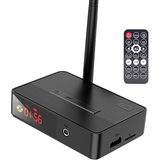 Bluetooth 5.3 Wireless Adapter HiFi Stereo Sound, Remote Control, NFC, Karaoke Chip Home Karaoke Experience