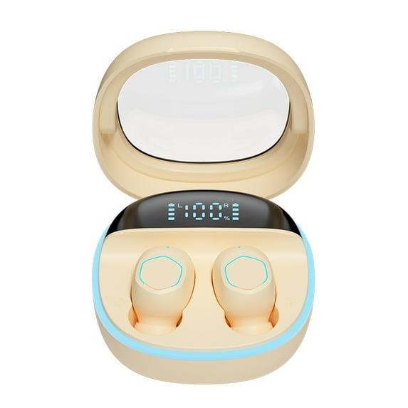 Bluetooth 5.3 Wireless Earbuds In-ear Transparent Smart Digital Display Earphones Noise-cancelling Long Endurance Earphones Save to 65% off!