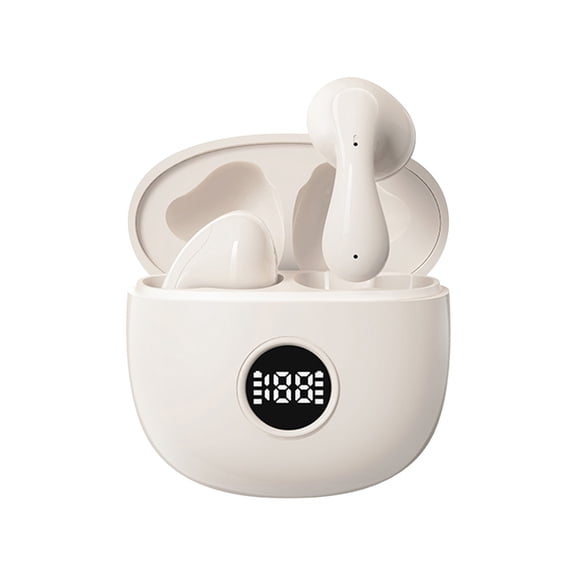 Bluetooth 5.3 Wireless Earbuds,Sports Noise Reduction Headphones,Stereo Sound Headset with Mic,Breathing Lamp,Mini Lightweight In Ear Fit,Smart Touch Control,15m Stable Connection,Long Battery Life
