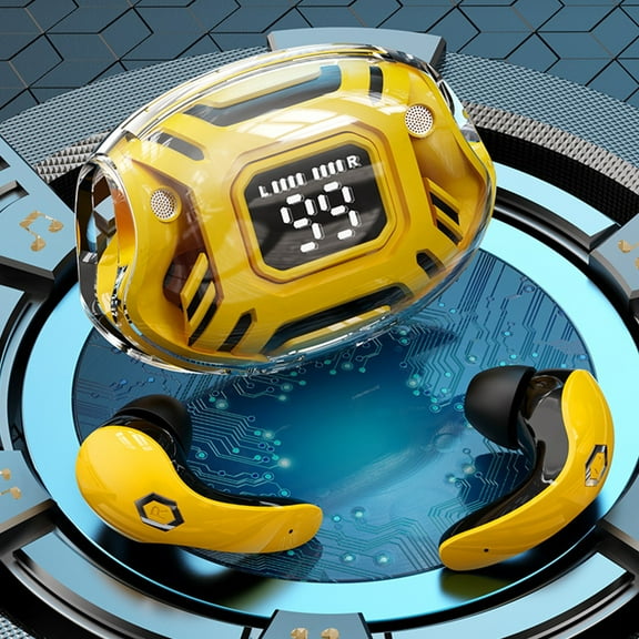 Bluetooth 5.3 Wireless Earphones Long Range Sports In Ear Mech Style Stereo Effect Active Noise Reduction Bluetooth Earphones EarbudsTB236