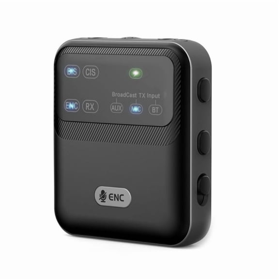 Bluetooth 5.4 Audio Receiver ENC Wireless Broadcast Adapter One with Multiple Audio System for Church Tour Guide