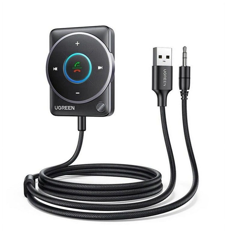 Bluetooth 5.4 Car Receiver Adapter with Mics and Noise