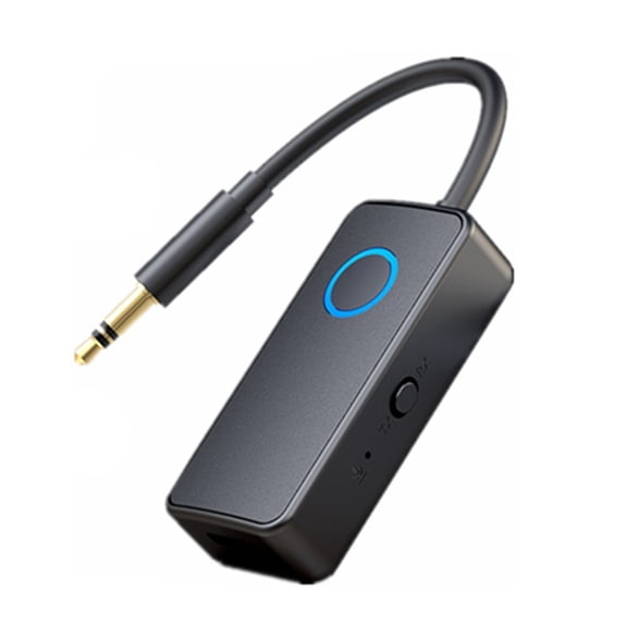 Bluetooth 5.4 Transmitter Receiver,Airplane Audio Adapter,Wireless Transmitter for TV/Travel Flight,Airline,Gym.Compatible with 2 AirPods/Headphones,Bluetooth Receiver for Car/Home Stereo