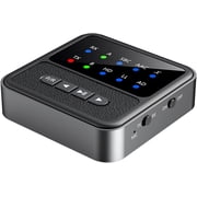 Bluetooth 5.4 Transmitter Receiver for TV Home Stereo, 2-in-1 Wireless Audio Adapter with 3.5mm AUX RCA aptX LL/HD/AD Dual Pairing Bluetooth Adapter for Headphone Speaker Car Music Streaming