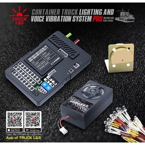 Bluetooth APP RC Truck Light Sound VibrationESC System 24 Engine Sounds For 1/14