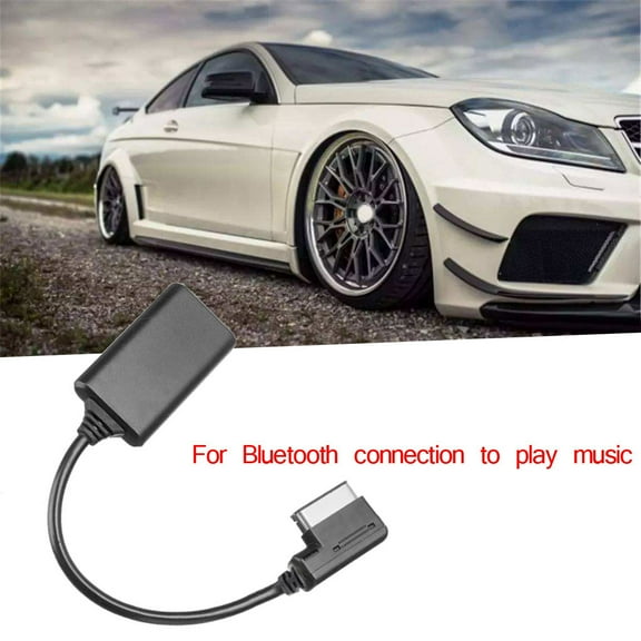 Bluetooth AUX Adapter V4.0 Auto Pairing for Car Audio Music Streaming Wireless Connection High Fidelity Sound DSD Decoding Compatible with BMW Mercedes Audi Volkswagen Toyota Honda Phone Tablet MP3