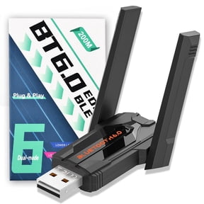XIEANDKONG USB Bluetooth 6.0 Adapter for PC Laptop, EDR Wireless Dongle for Windows 11/10/8.1/7