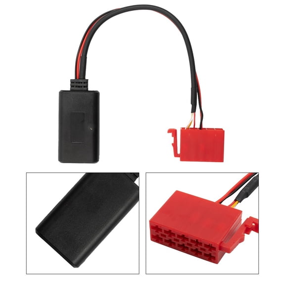 Bluetooth Adapter Music AUX Fit for Mercedes W124 W140 W202 W210 R129 BE2210