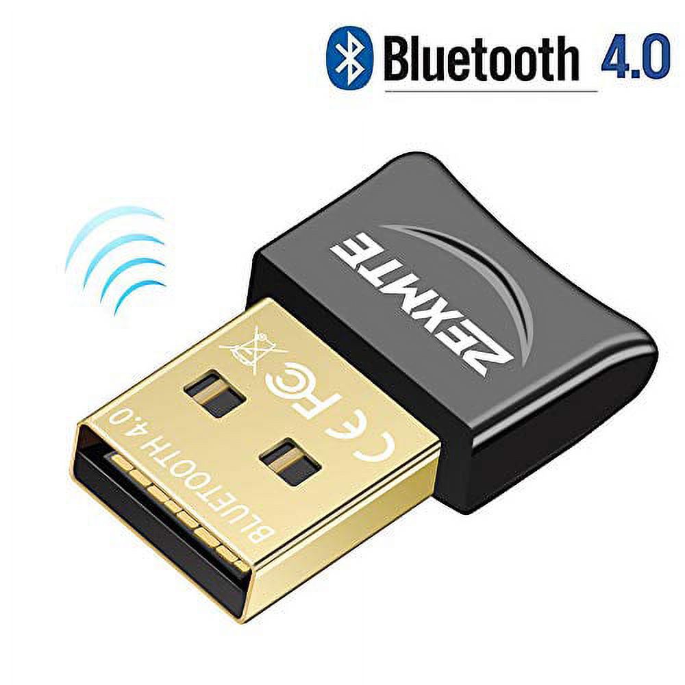 Bluetooth Adapter for PC USB Bluetooth Dongle Bluetooth Receiver Wireless Transfer Compatible with Stereo Headphones Desktop - image 1 of 3