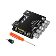 Bluetooth Amplifier Board Metal, 2.1 Channels for 20-100W Speakers Accessory Spare Board