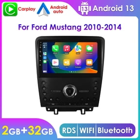 Bluetooth Android 13 Apple Carplay 2+32GB Wifi RDS 10.1" Touch Screen Car Stereo Radio Head Unit GPS Navigation Player For Ford Mustang 2010 2011 2012 2013 2014