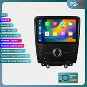 Bluetooth Android 13 Apple Carplay 2+32GB Wifi RDS 10.1" Touch Screen Car Stereo Radio Head Unit GPS Navigation Player For Ford Mustang 2010 2011 2012 2013 2014