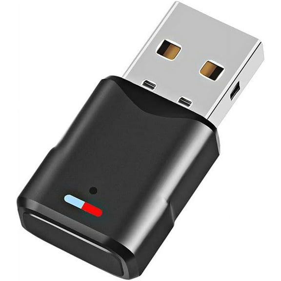 Bluetooth Audio Adapter for PS5 - Uberwith Bluetooth Dongle 5.0 Adapter for PS5/PS4/Windows 10/8/7/XP Compatible with Airpods, Headset, Speaker - USB Bluetooth 5.0 Dongle