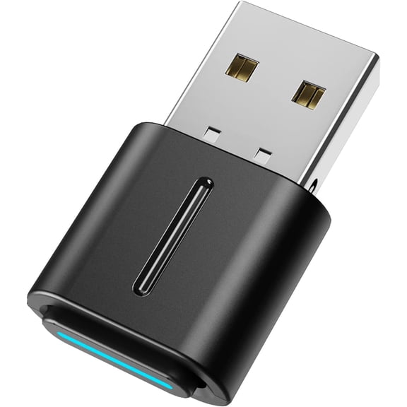 Bluetooth Audio Adapter for PS5, PS4, Mac, Wireless Audio Transmitter