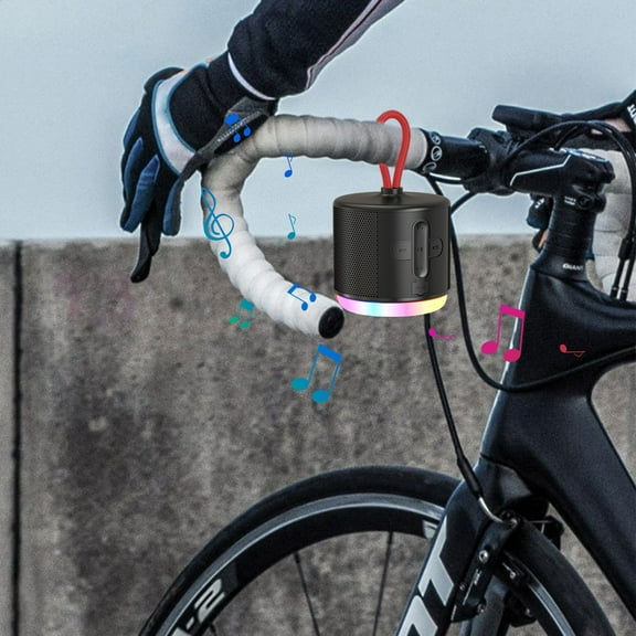 Bluetooth Audio, Portable Bluetooth Speaker With 7-Hour Playtime, 66-Foot Bluetooth Range, Enhanced Microphone