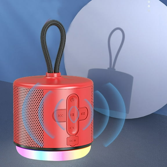 Bluetooth Audio, Portable Bluetooth Speaker With 7-Hour Playtime, 66-Foot Bluetooth Range, Enhanced Microphone