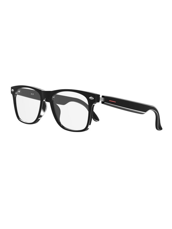 Bluetooth Audio Smart Glasses Interchangeable Frames W Speakers Mics Calls Voice Control Bluetooth Glasses For R4V4