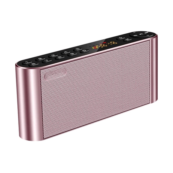 Bluetooth Audio Two Built-in Speakers HiFi Sound Quality Portable Subwoofer Wireless Radio Supports 3.5mm USB T-