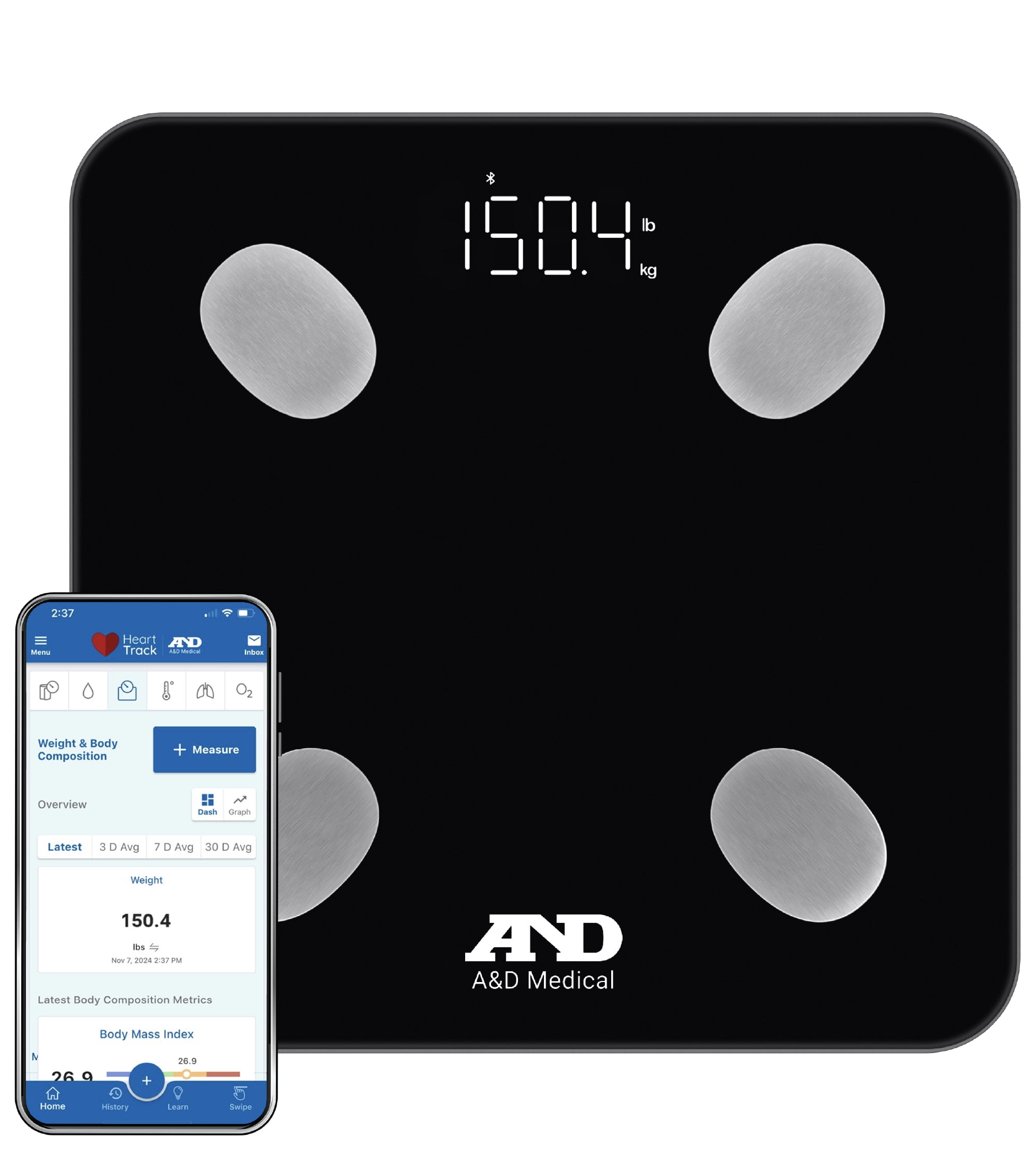 Body Composition Scale UC-450BLE with Bluetooth