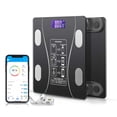 thumbnail image 1 of Bluetooth Body Fat Scale,Smart Wireless Digital Bathroom Weight Scale Body Composition Analyzer for Body Weight, Fat, Water, BMI, BMR, Muscle Mass,OKOK App, 1 of 8