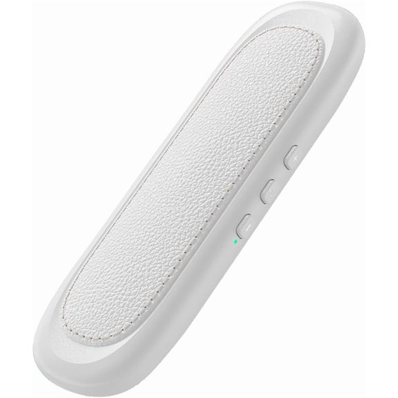 Bluetooth Bone Conduction Sleep Speaker Under-Pillow Wireless Speakers with 30/60m Timer, Indicator Light, & Sleep Aid for Side Sleepers(RL White 1 PC)