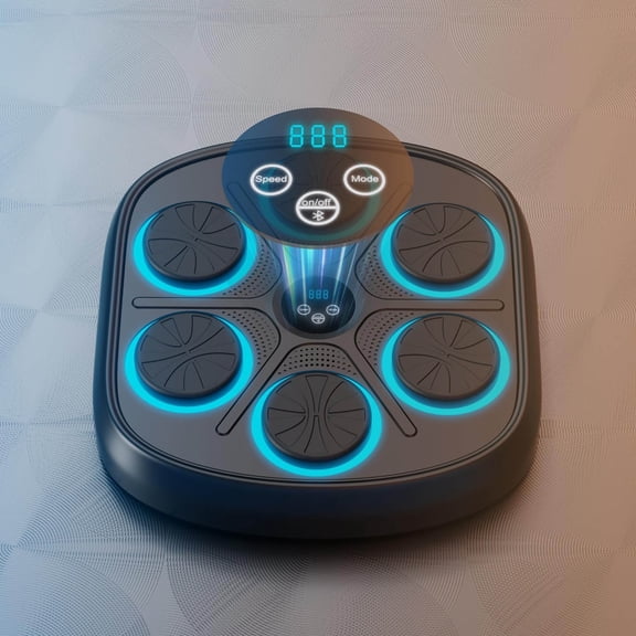 Bluetooth Boxing Punching Bag for Teens & Adults with Music, Boxing Gloves Included – Perfect for Kickboxing, Muay Thai, Combat Sports, and Fitness Training