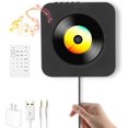 Bluetooth CD Player with FM, Wall CD Players Portable, Desktop CD
