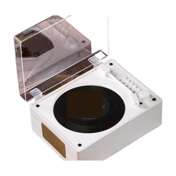Bluetooth CD Player Retro Style Music Album Player Perfect Present for Audiophiles