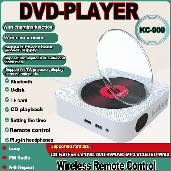 Bluetooth CD Player with LED display (With charging function)