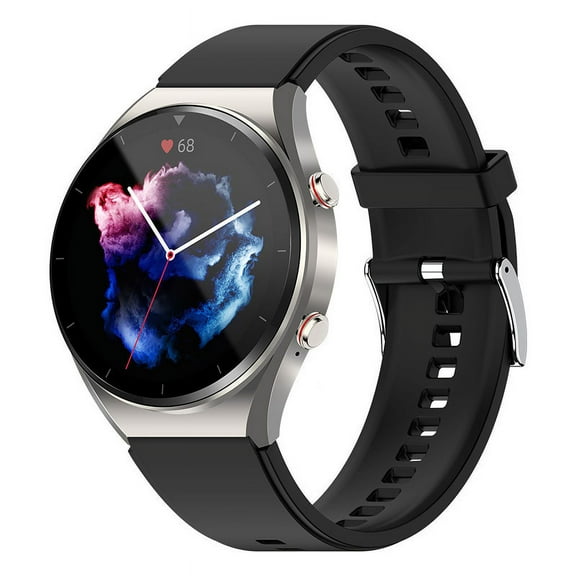 Bluetooth Call Music Sports E09 Multifunctional Smartwatch Silver